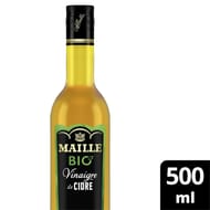 Maille vinaigre de cidre adouci au jus de pomme concentré bio 500ml