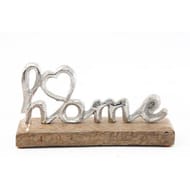 Déco home coeur 21x11cm