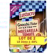Lustucru Sélection gnocchi a poêler tomate mozzarella lot de 2 - 2ème -68% - 560g