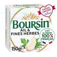 Boursin ail et fines herbes 150g