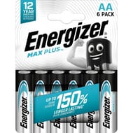 Energizer 6 Piles aa/lr06 max plus dure jusqu'a 150% plus longtemps 144g
