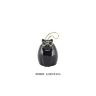 Chat assis lunettes "scott" pm