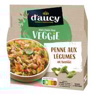D'aucy mon petit plat veggie penne aux légumes et basilic 300g