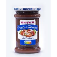 Beyer fruits à tartiner 96% de fraises 235g