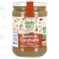 Jardin bio étic beurre de cacahuète sweet bio 500g