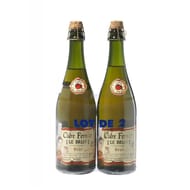 Cidre fermier Le Brun brut 2x75cl Vol.5.5%