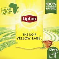 Lipton thé yellow label x100s - 200g