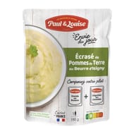 Paul et louise écrasé de pomme de terre beurre d'isigny 180g