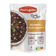 Paul et louise riz noir aux petits légumes 180g