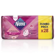 Nana ultra regulier plus serviettes x 28