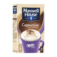 Maxwell house cappuccino milka café soluble stick 8 -154g