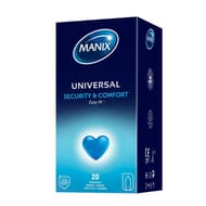 Manix préservatifs universal x20