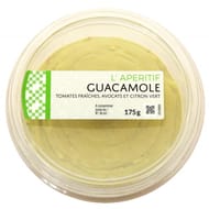 Guacamole tomate fraîches avocat citron vert 175g