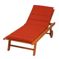 Bain de soleil futon 185x55cm terracotta