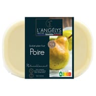 L'angelys bac sorbet plein fruit poire 750ml 500g