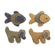 Riga poisson et chien jute