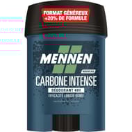 Mennen hygiène déodorant stick naturel charbon 60ml