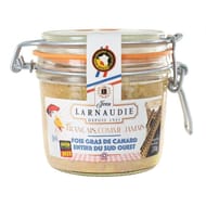 Jean larnaudie foie gras de canard entier  igp sude ouest francais comme jamais bocal 270g