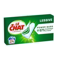 Le chat l'expert lessive power bars x24 - 0.708kg