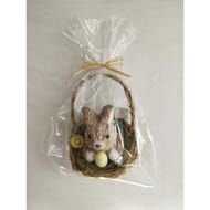 Deco "lapin dans panier"