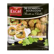 Escal 36 escargots hp recette au chablis 202g