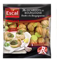Escal 36 escargots hp label rouge à la bourguignonne 223g