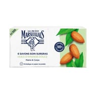 Le petit marseillais savon amande douce 6x100g