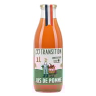Transition pur jus de pommes conversion biologique 1l