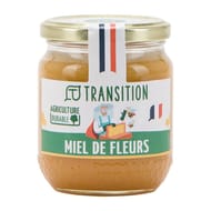 Transition miel de fleurs 375g bio
