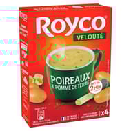 Royco veloute de poireaux & pomme de terre x 4s 54g