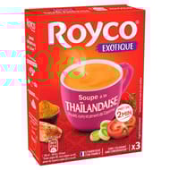 Royco soupe a la thailandaise 3 sachets 58g