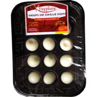 Charmille oeufs de cailles cuits x12 110g