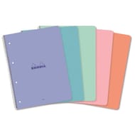 Rhodia cahier reliure integrale microperf 223x295 160 pages 5x5