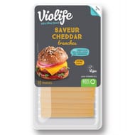 Violife tranches saveur cheddar 200g