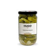 Hugo cornichons français au vinaigre et à l'échalote 360g