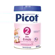Picot lait en poudre standard 2ème âge 850g dès 6 mois