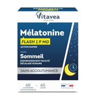 Vitavea mélatonine flash 1.9mg 60 comprimés 5g