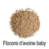 Naturaline flocons d'avoine baby 1kg bio