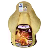 Maître Coq chapon jaune certifié pleine saveur