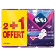 Nana serviettes ultra night 2+1 x30