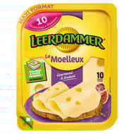 Leerdammer le moelleux 10 tranches 250g