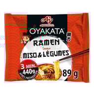 Oyakata ramen miso légumes en sachet 89g