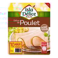 Isla Délice  poulet doré au four 10 tranches 300g