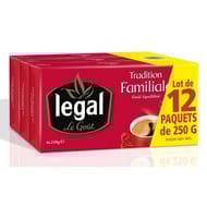 Tradition café familiale moulu 12x250g - 3kg