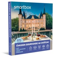 Smartbox coffret "évasion gourmande châteaux et belles demeures"