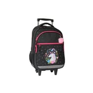Sac à dos à roulettes licorne