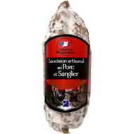Saucisson au porc et sanglier 180g