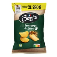 Bret's chips saveur fromage du jura 250g