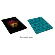 POCHETTE RABATS 24X32 TETE MORT