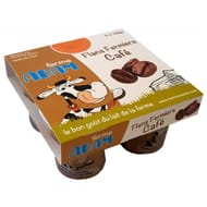 Ferme Adam flans fermiers café 4x125g